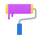 roller brush icon