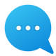 speech bubble-with-dots icon